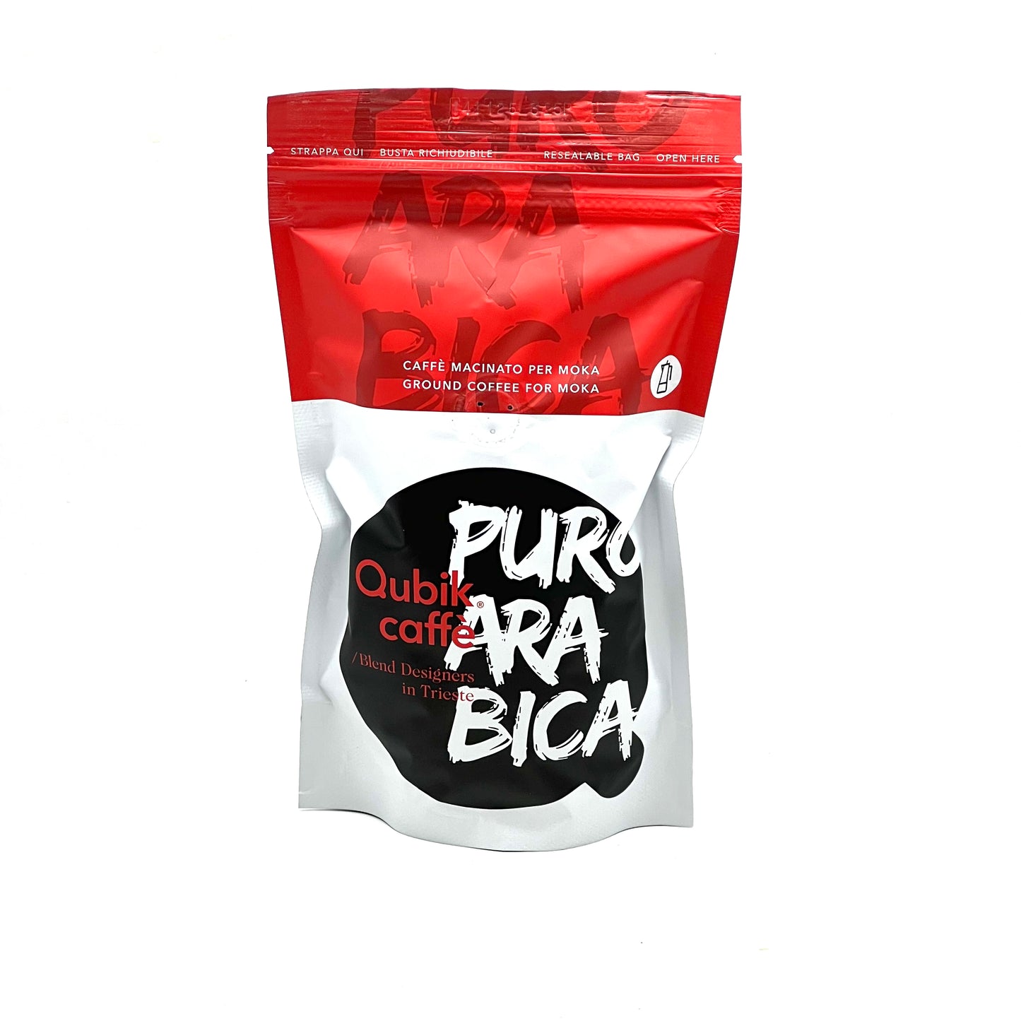 100% Puro Arabica 250g - Qubik Caffé
