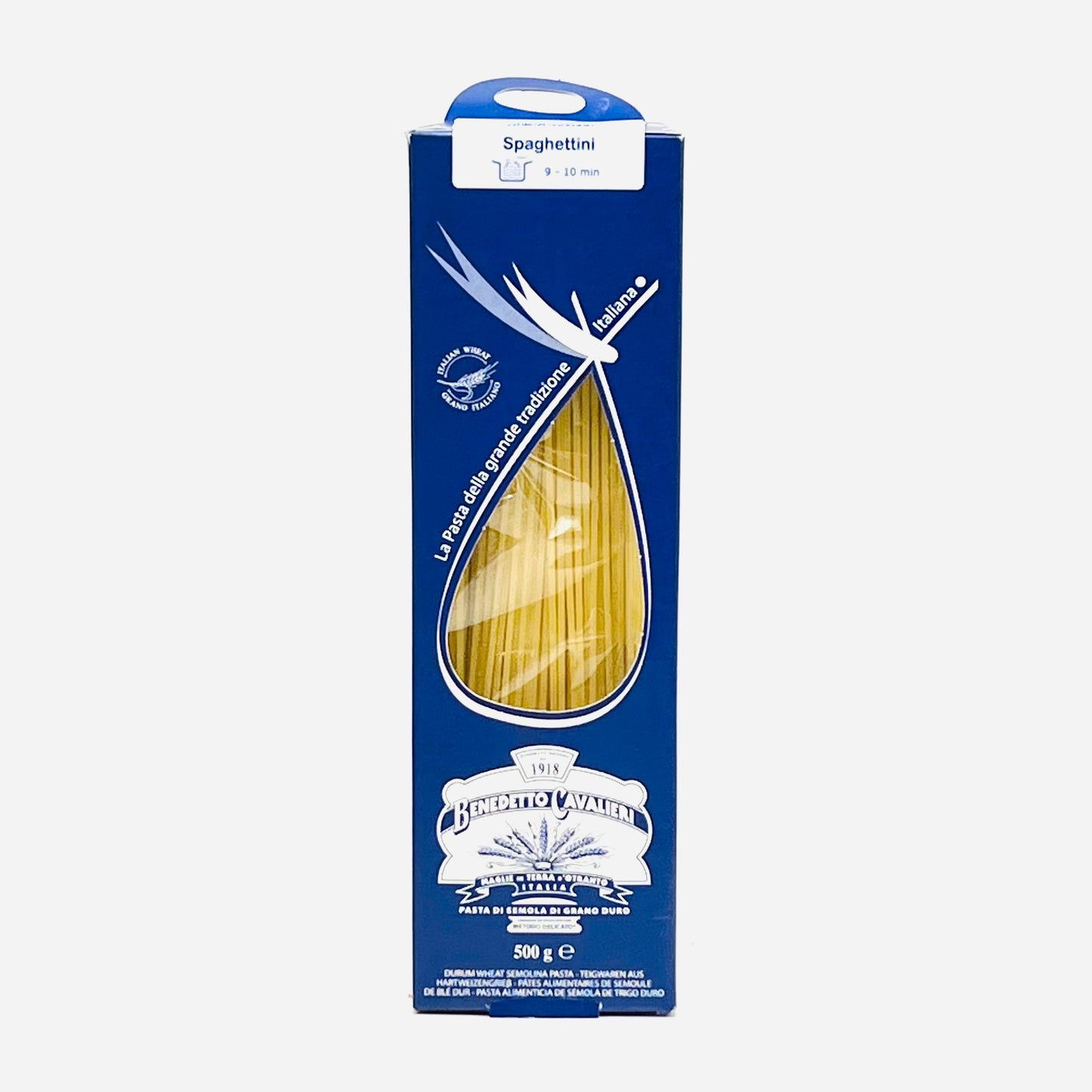 Spaghettini 500g - Pasta Benedetto Cavalieri