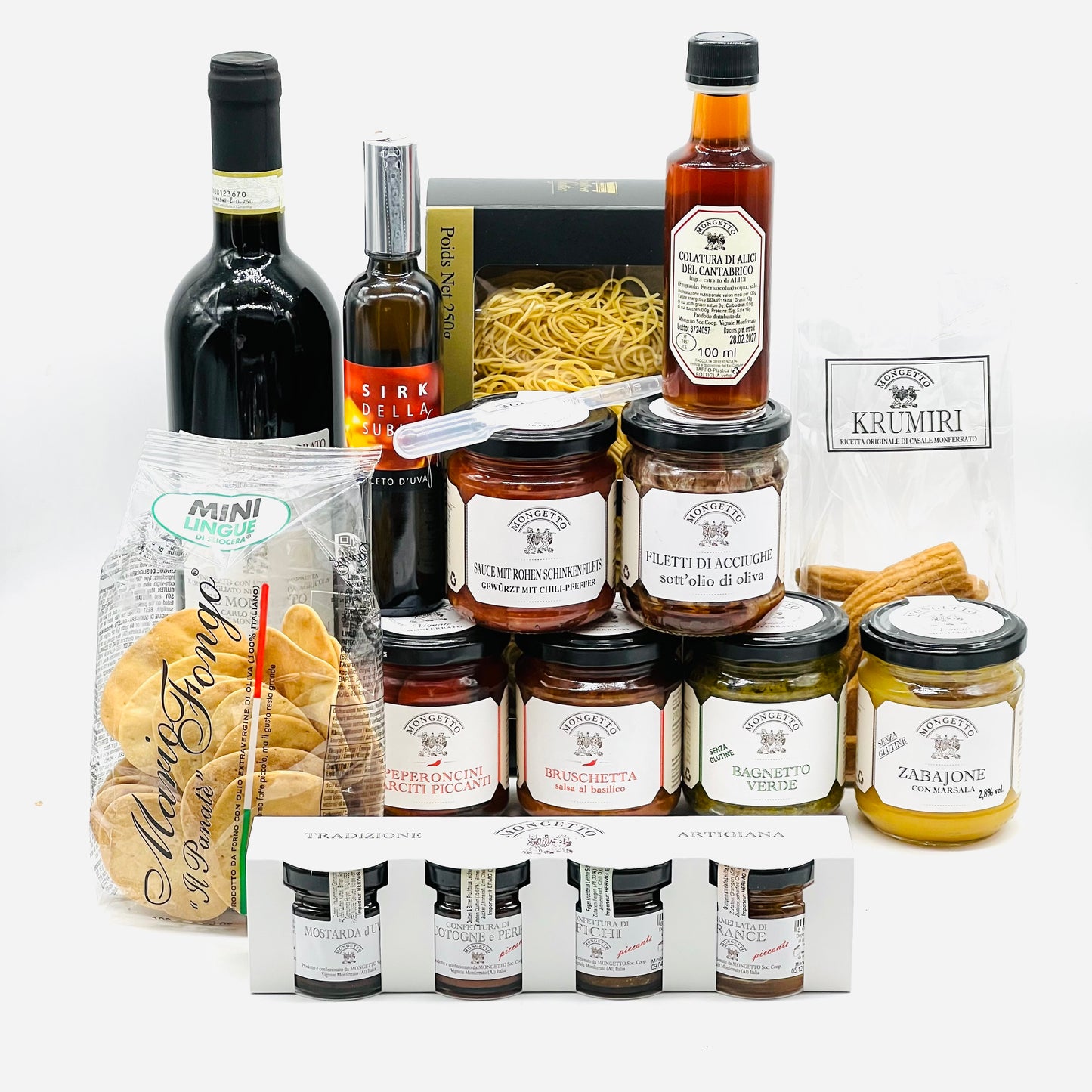 Mongetto, Fongo und ein Aceto