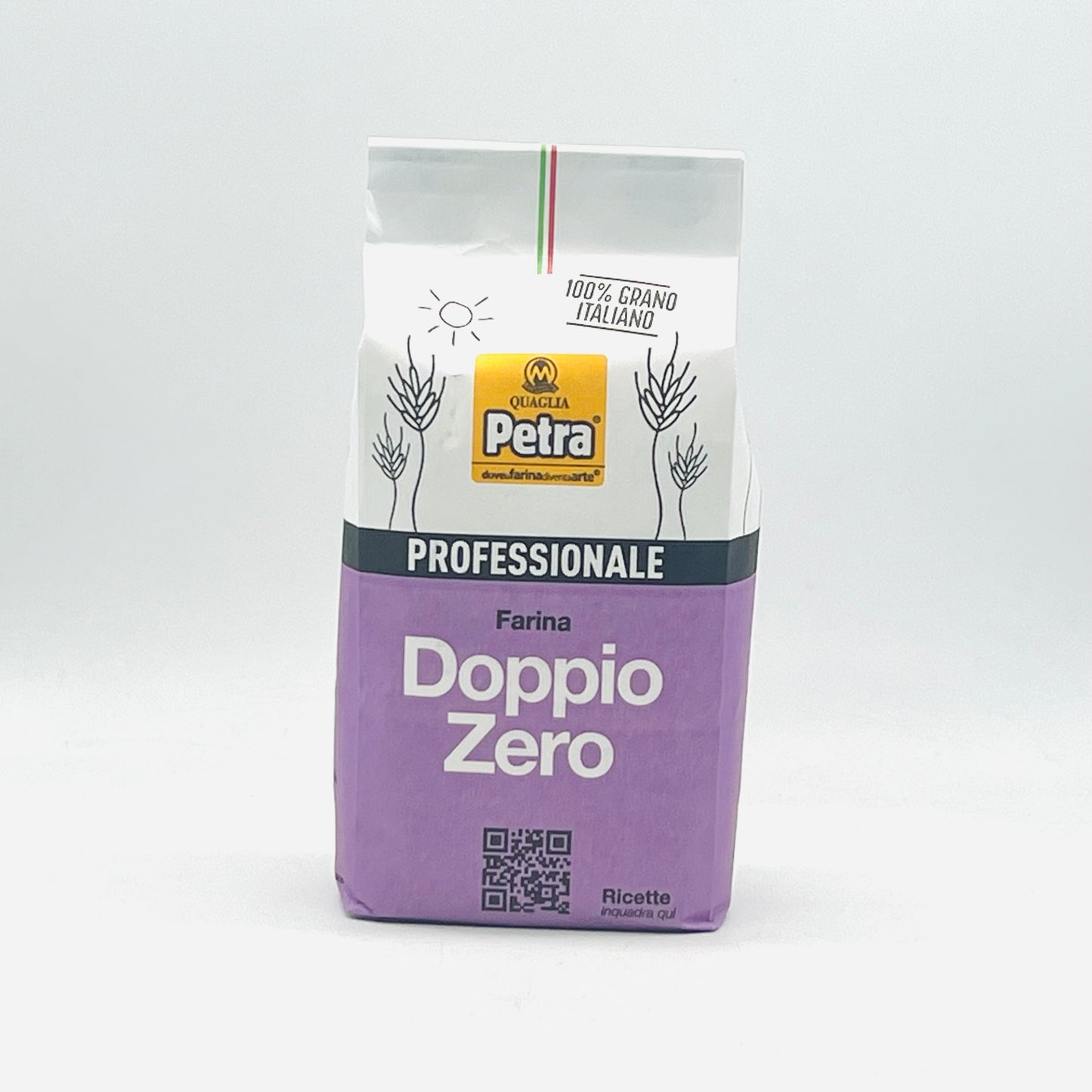 Farina Doppio Zero Professionale 1kg - Quaglia Petra