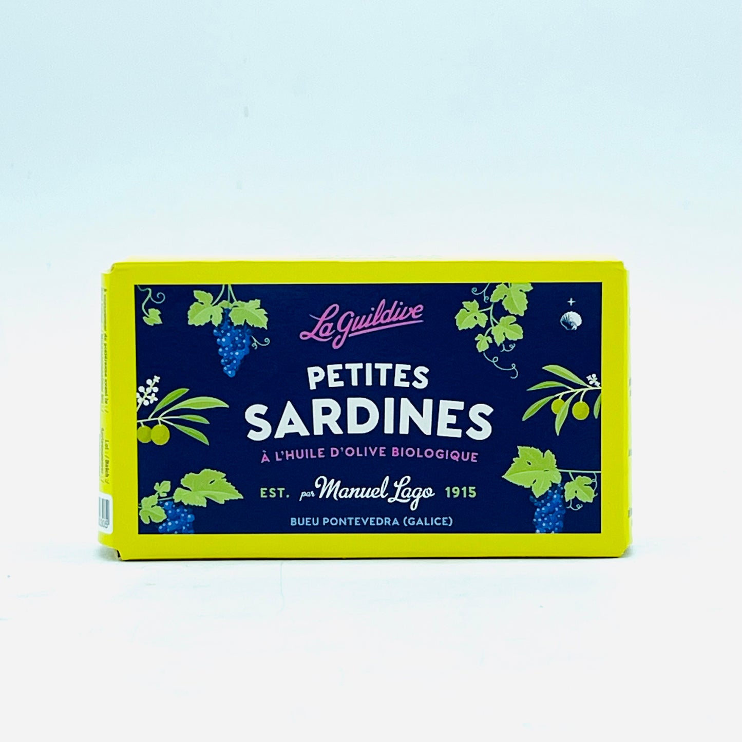 Sardinen Petites sardines 8/10 in Bio-Olivenöl - La Guildive