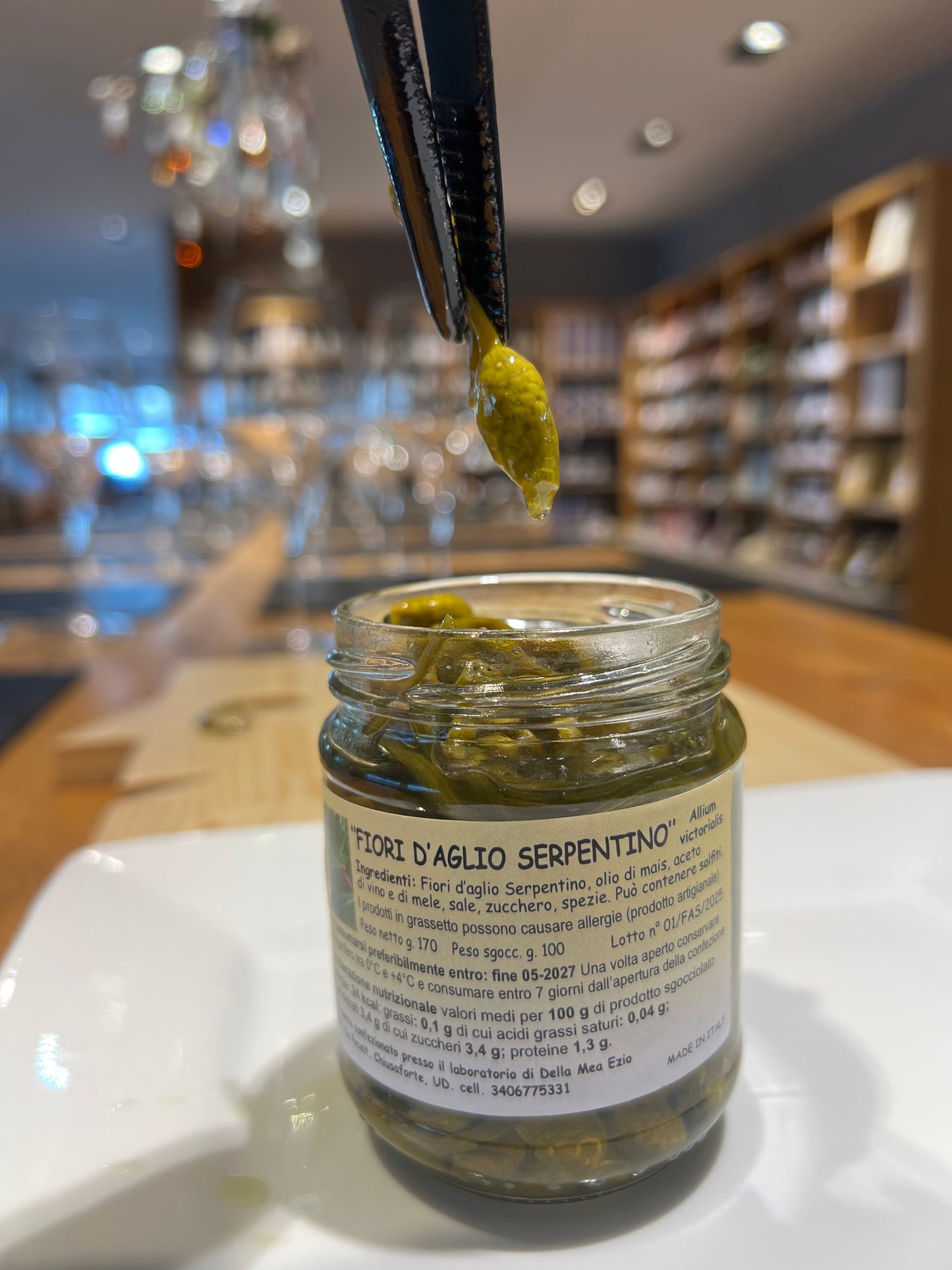 Eingelegte Knoblauchblüten - Ezio Della Mea