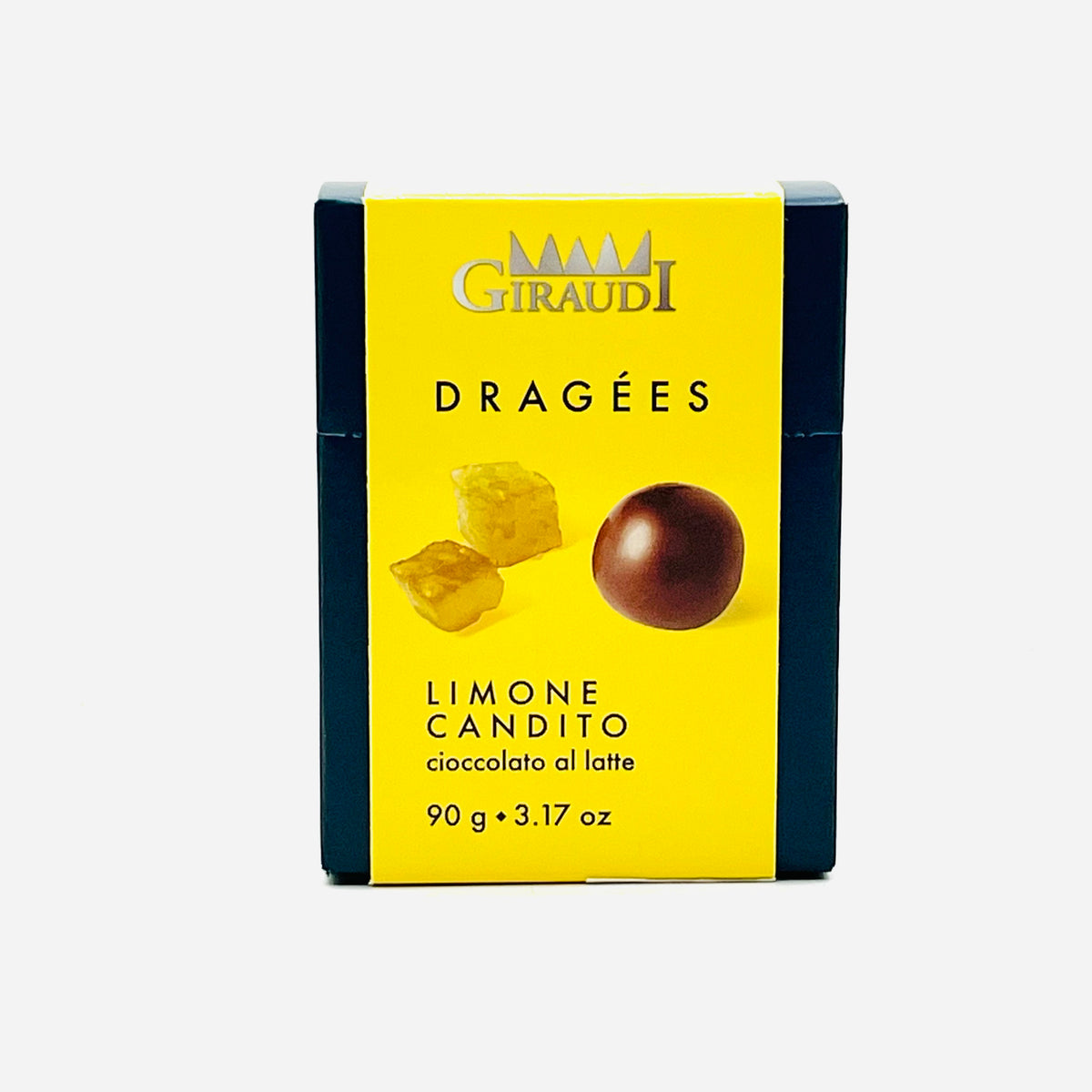 Dragees kandierte Zitrone mit Vollmilchschokolade 90g - Giraudi Giacomo Boidi
