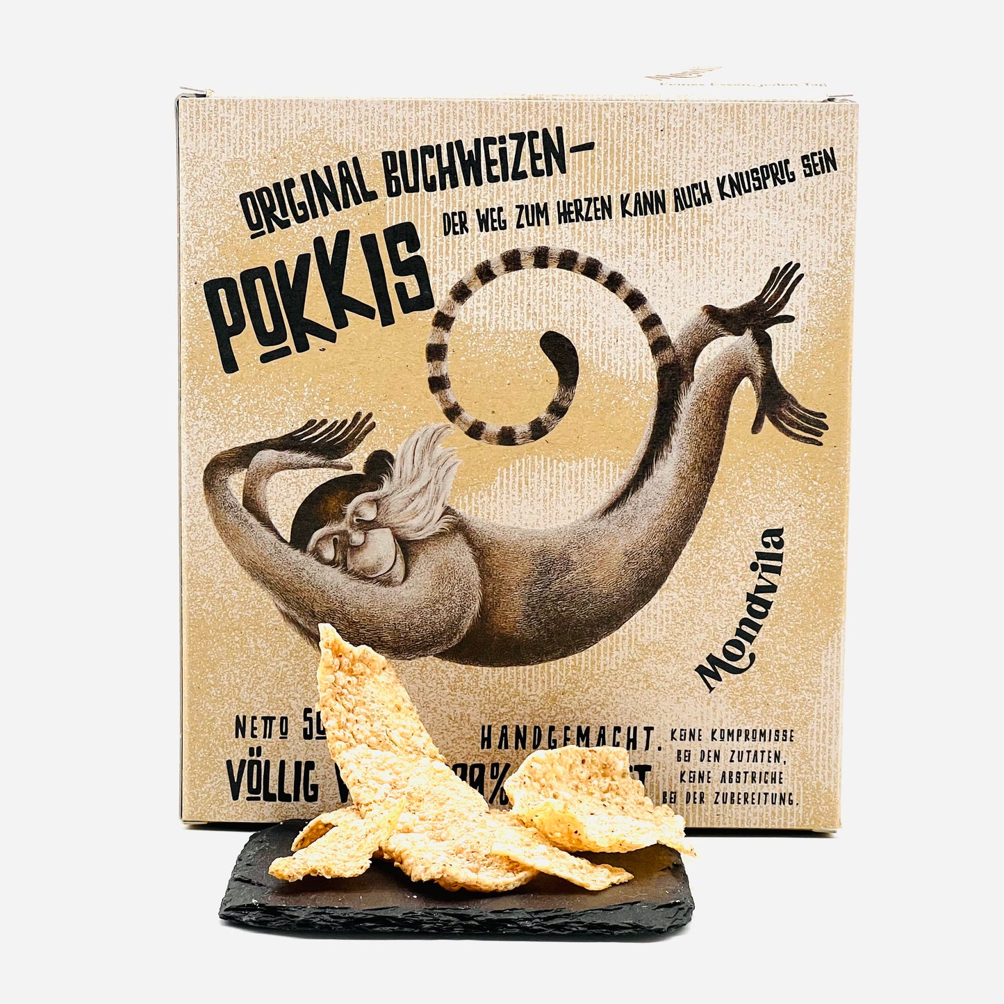 POKKIS der Supersnack aus Buchweizen 50g - Mondvila