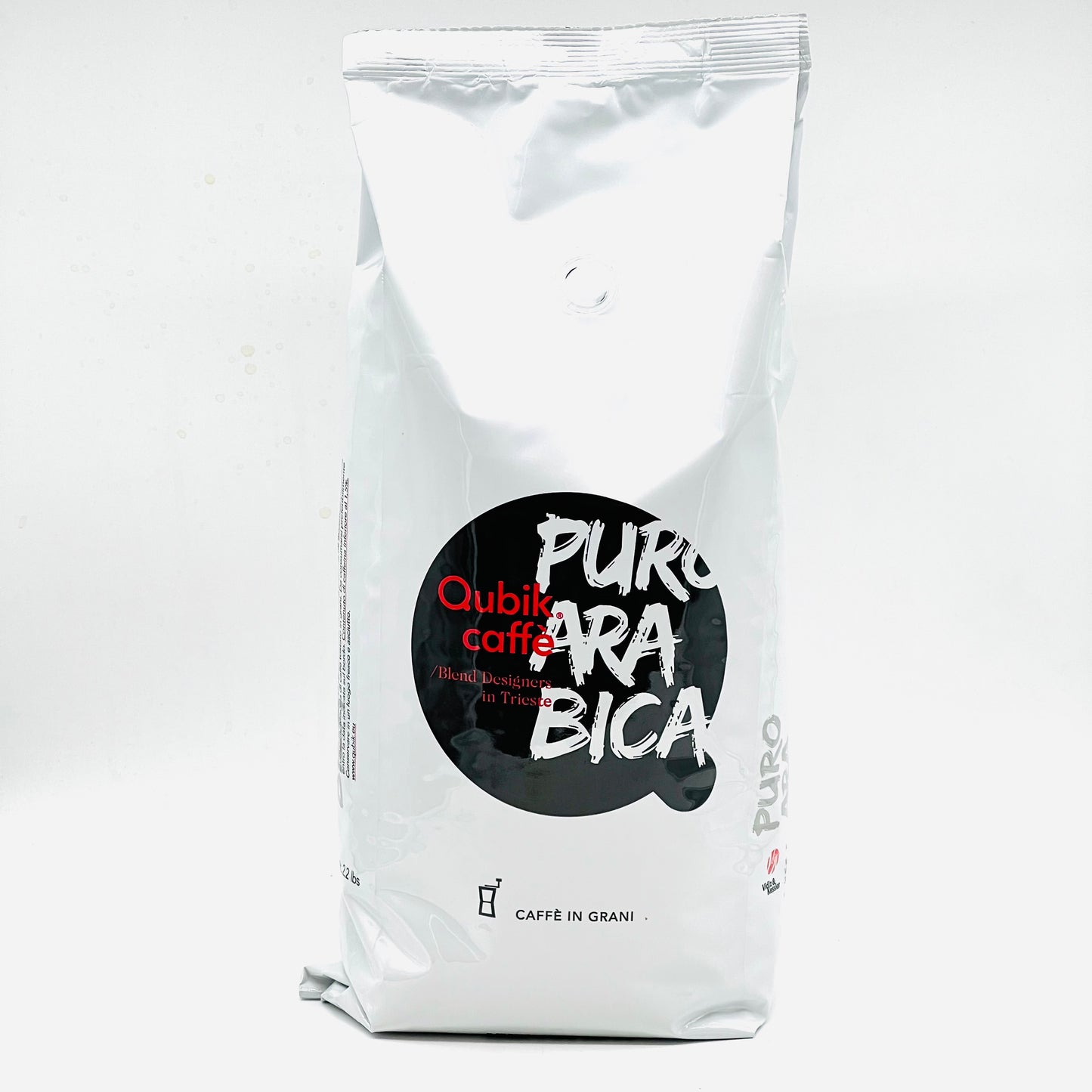 Puro Arabica ganze Bohne 1kg - Qubik Caffé