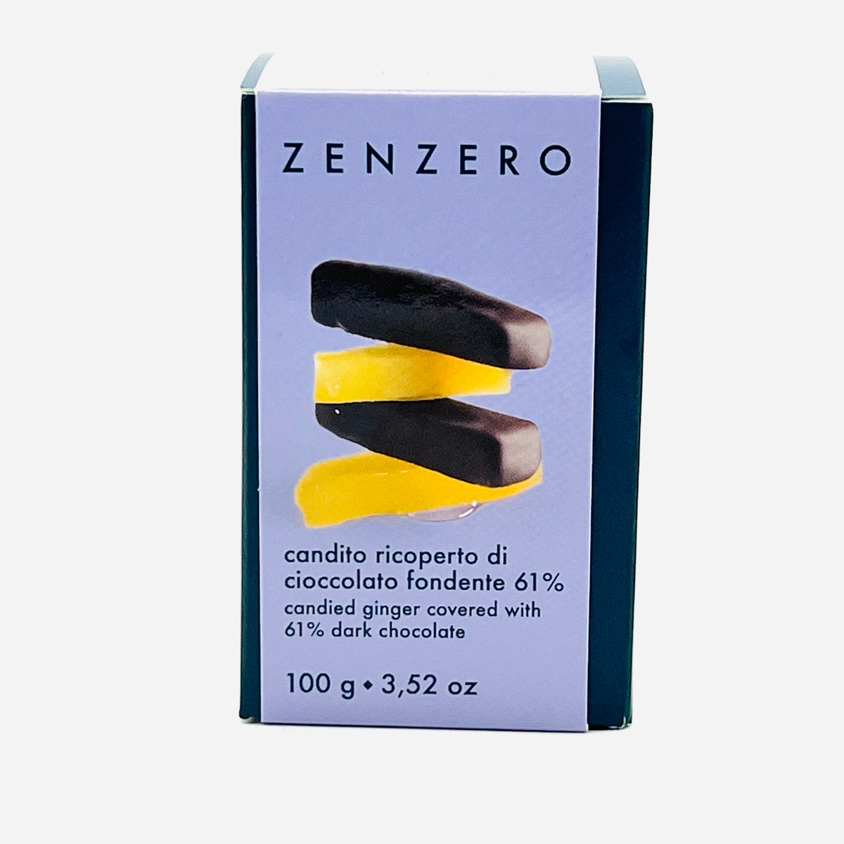 Kandierter Ingwer in Zartbitterschokolade 100g - Giraudi Giacomo Boidi