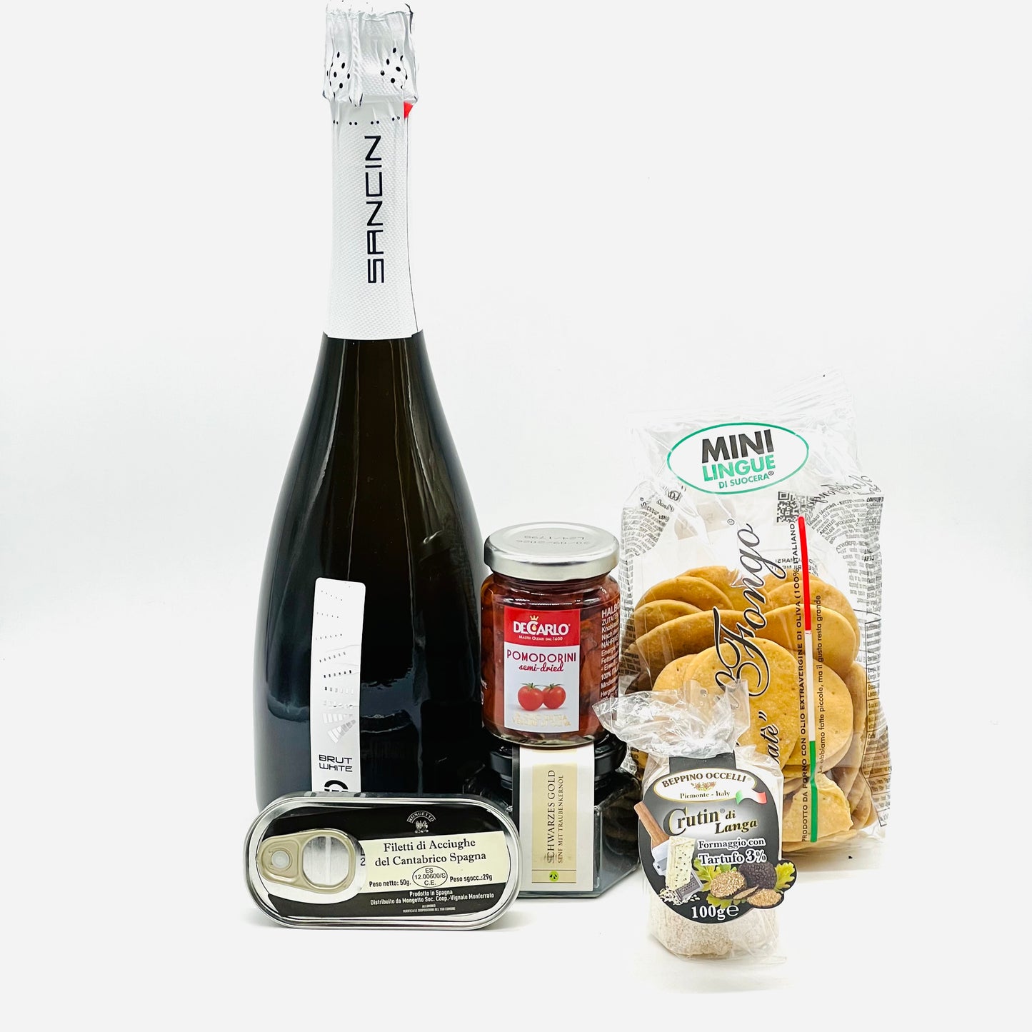 Sardelle trifft Trüffelkäse