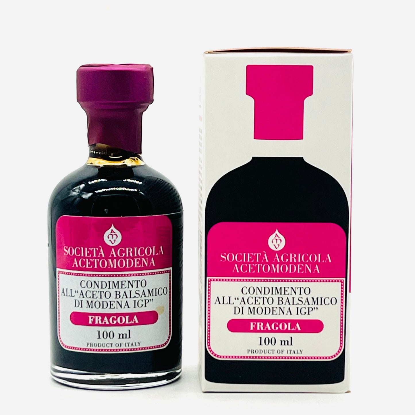 Aceto Balsamico Frucht Erdbeere 100ml - Societá Agricola Acetomodena