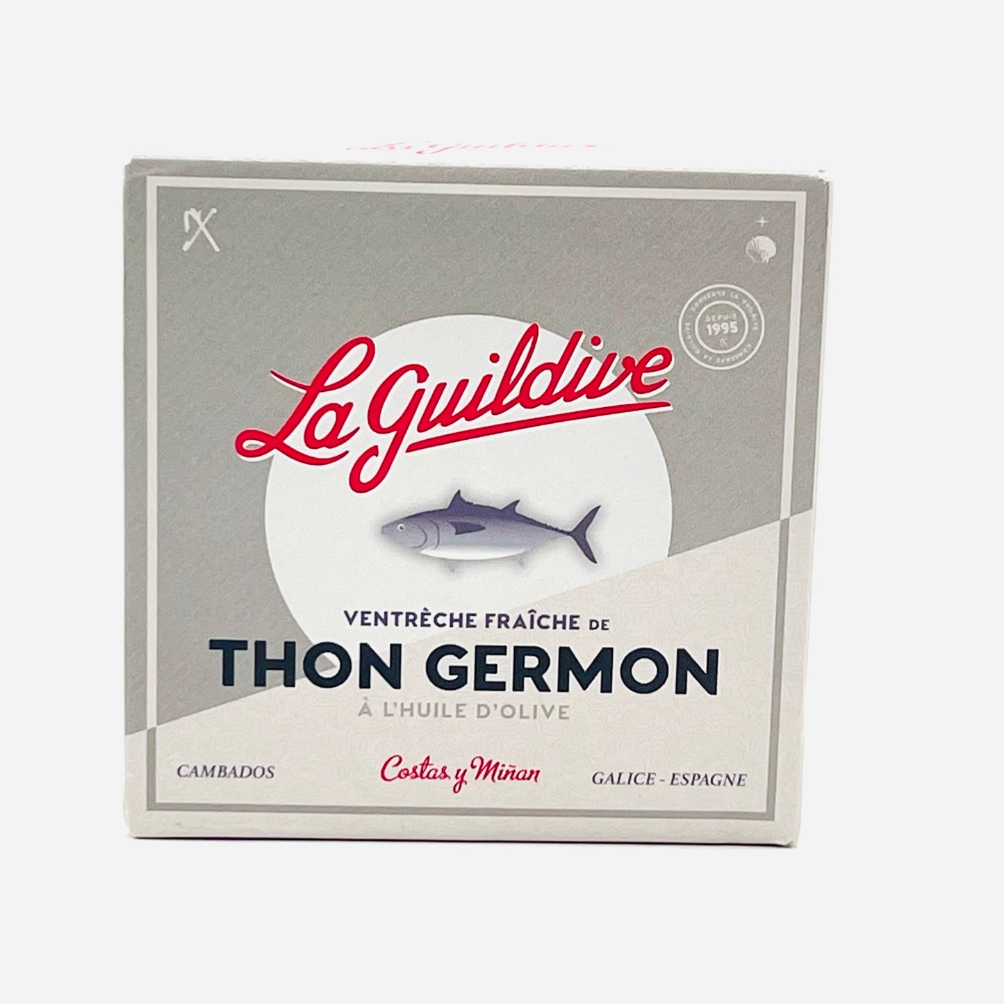 Thon Germon Ventrechet Fraiche Weißer Thunfisch in Olivenöl - La Guildive