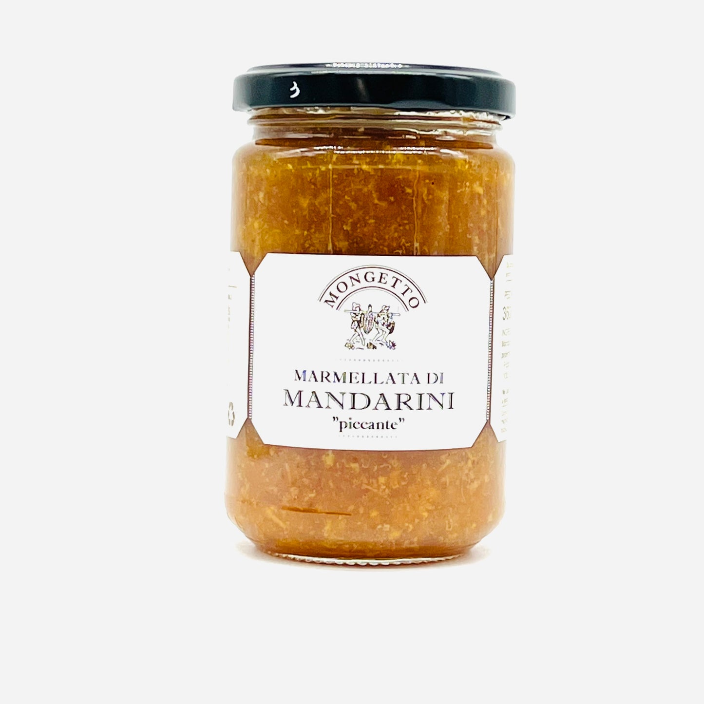 Mandarinen Marmelade "piccante" 360g - Il Mongetto