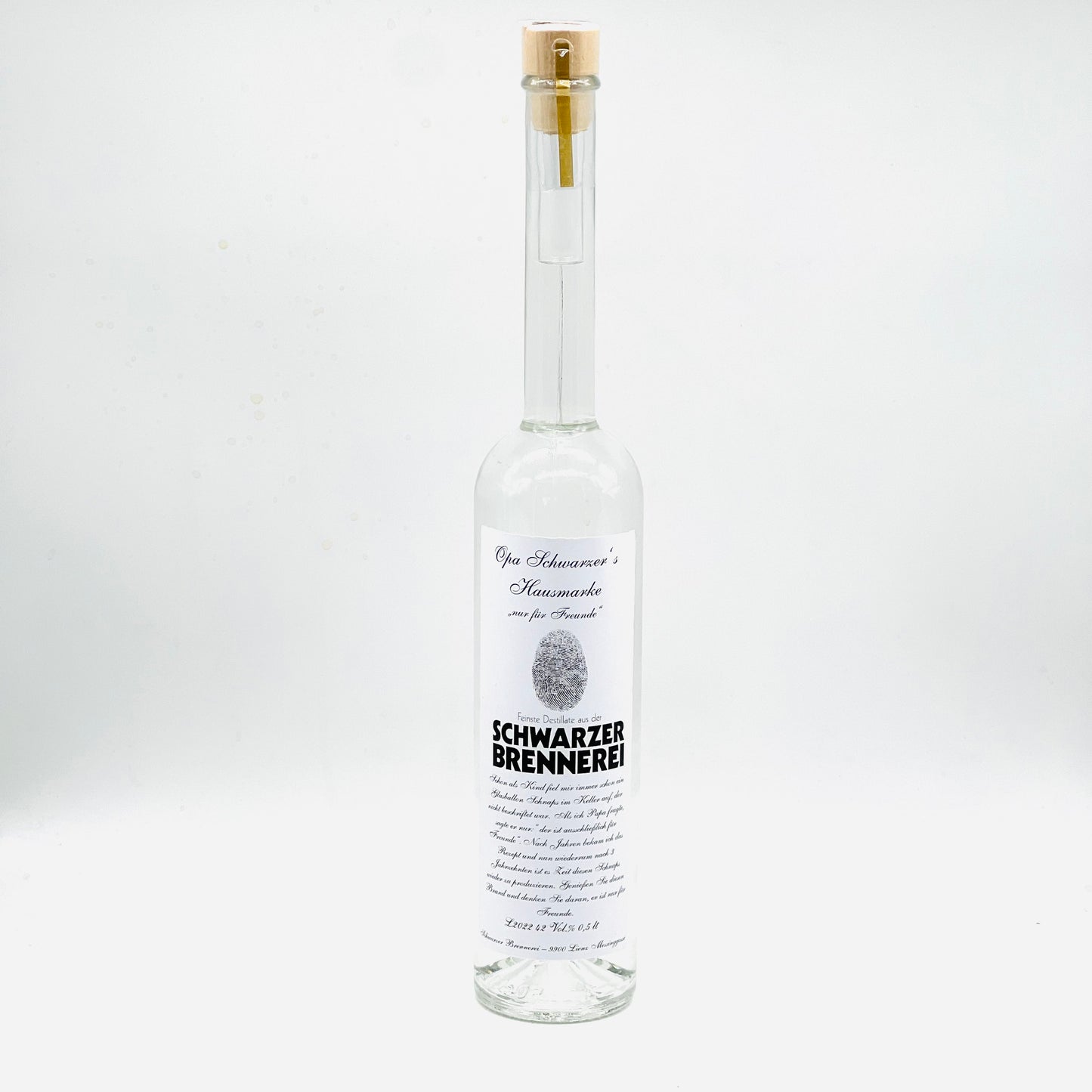 Opa Schwarzer´s Hausmarke 500ml - Schwarzer Brennerei