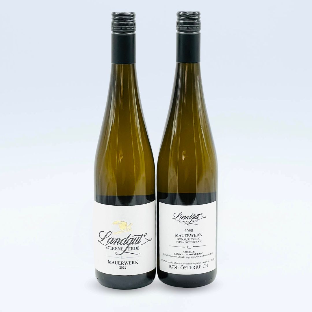 Donauriesling Mauerwerk 2022- Landgut Schöne Erde