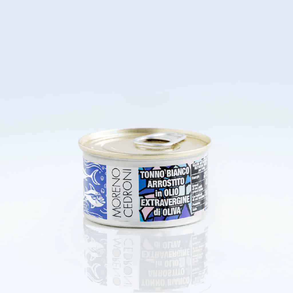 Eingelegter weißer thunfisch Moreno Cedroni tonno