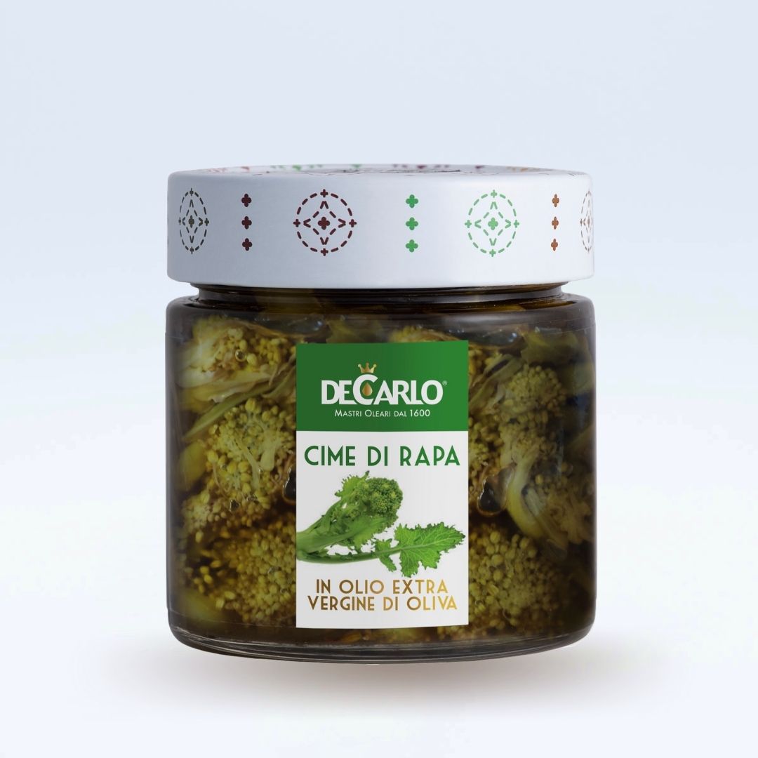 CIME DI RAPA eingelegter Brokkoli - De Carlo