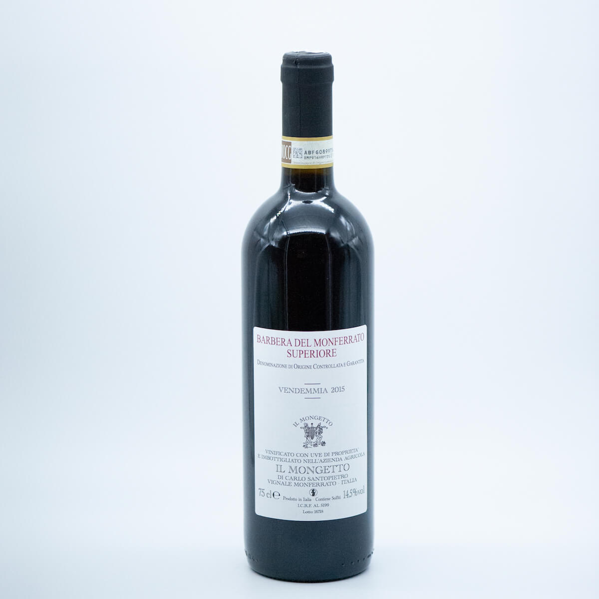 Rotwein Barbera von Mongetto aus Italien bei Herwig Ertl