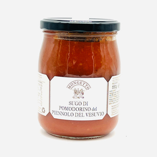 Tomatensugo aus Piennolo Tomaten del Vesuvio 550g - Il Mongetto