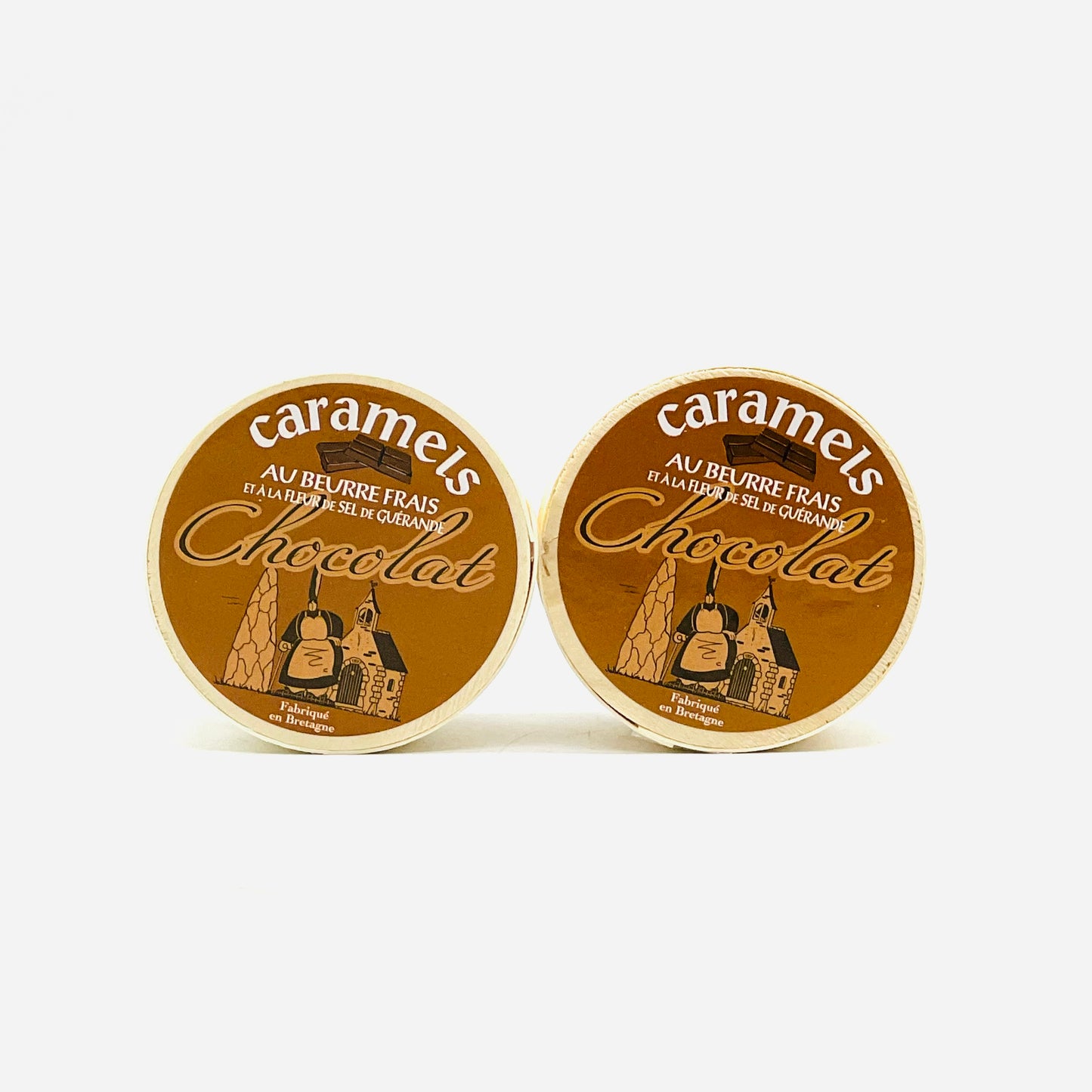 Bretonische Butter-Karamellbonbons mit Schokolade 50g