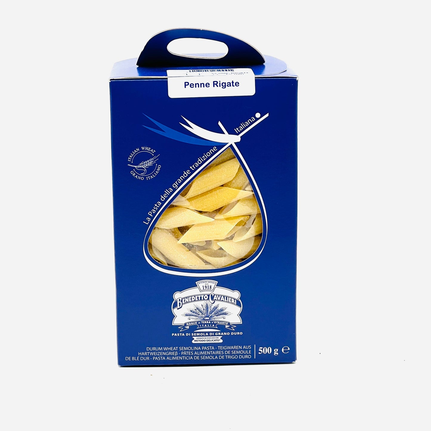 Mezzi Rigatoni 500g - Pasta Benedetto Cavalieri
