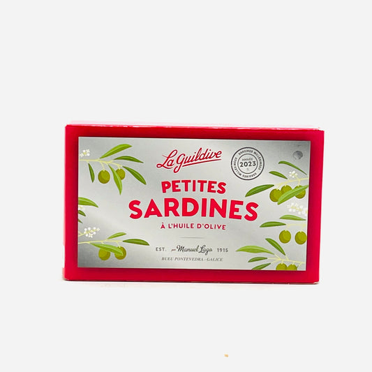 Sardinen Petites sardines 16/20 millesimes in Olivenöl - La Guildive