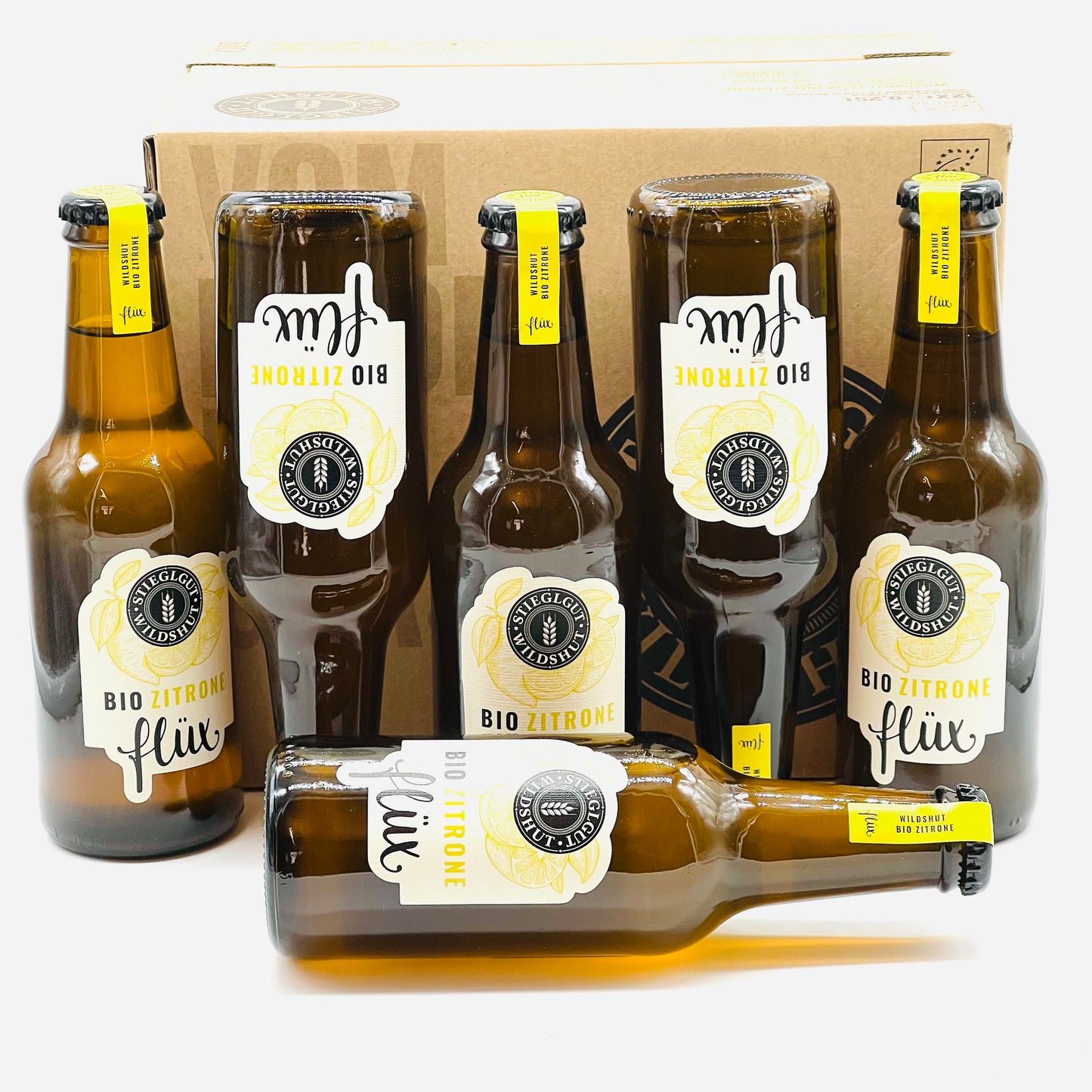 Flüx BIO-Zitrone Limonade 250ml 6er Bag - Stiegl-Gut Wildshut