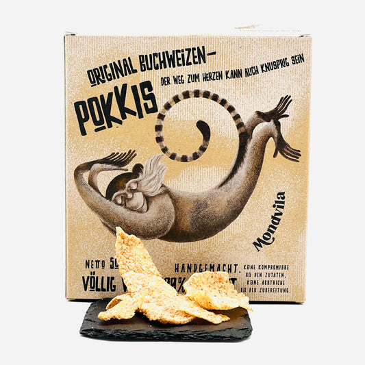 POKKIS der Supersnack aus Buchweizen 50g - Mondvila