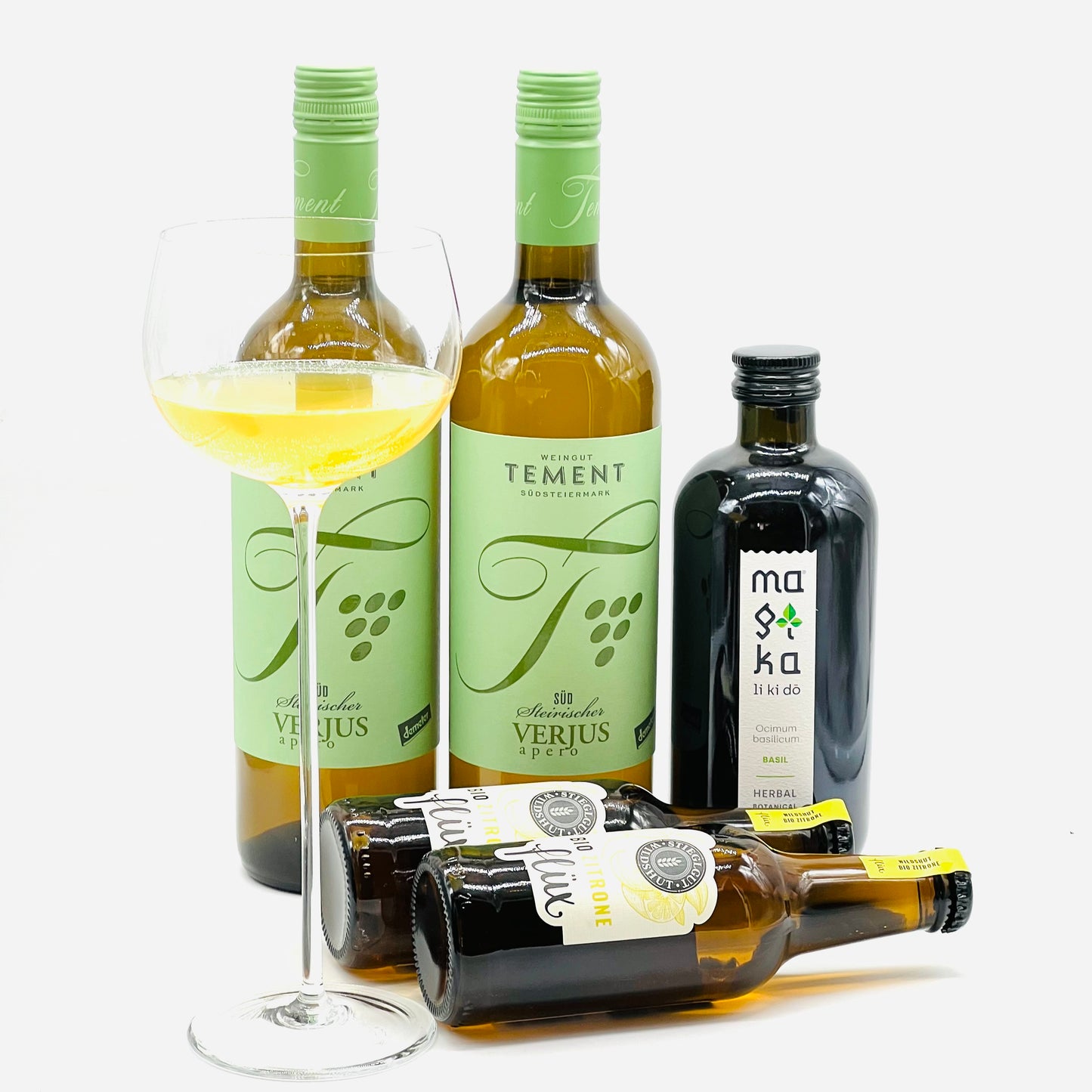FLÜX, MAGIKA BASIL, APERO alkoholfrei - Wildshut, Tement, MAGIKA