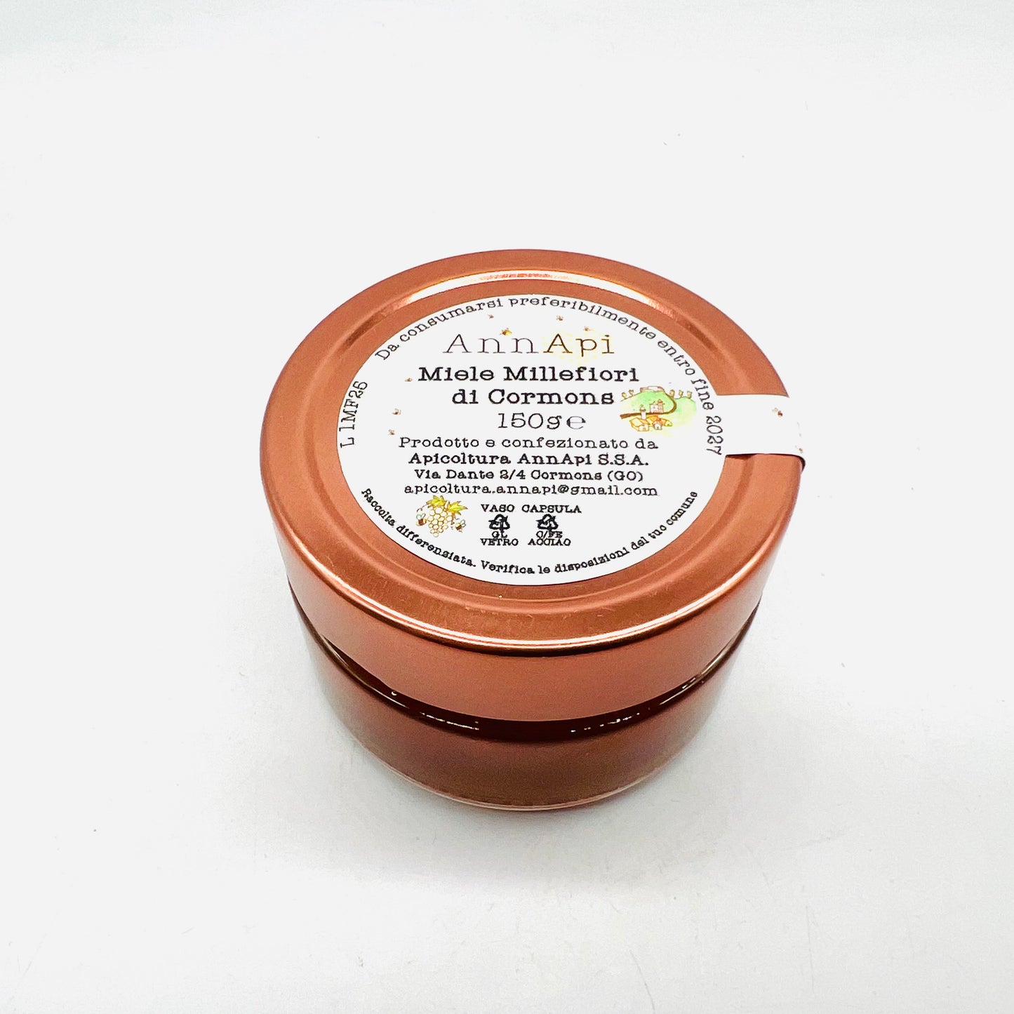 Miele Millefiori di Cormons 150g - Bienenhonig aus Cormons - AnnApi