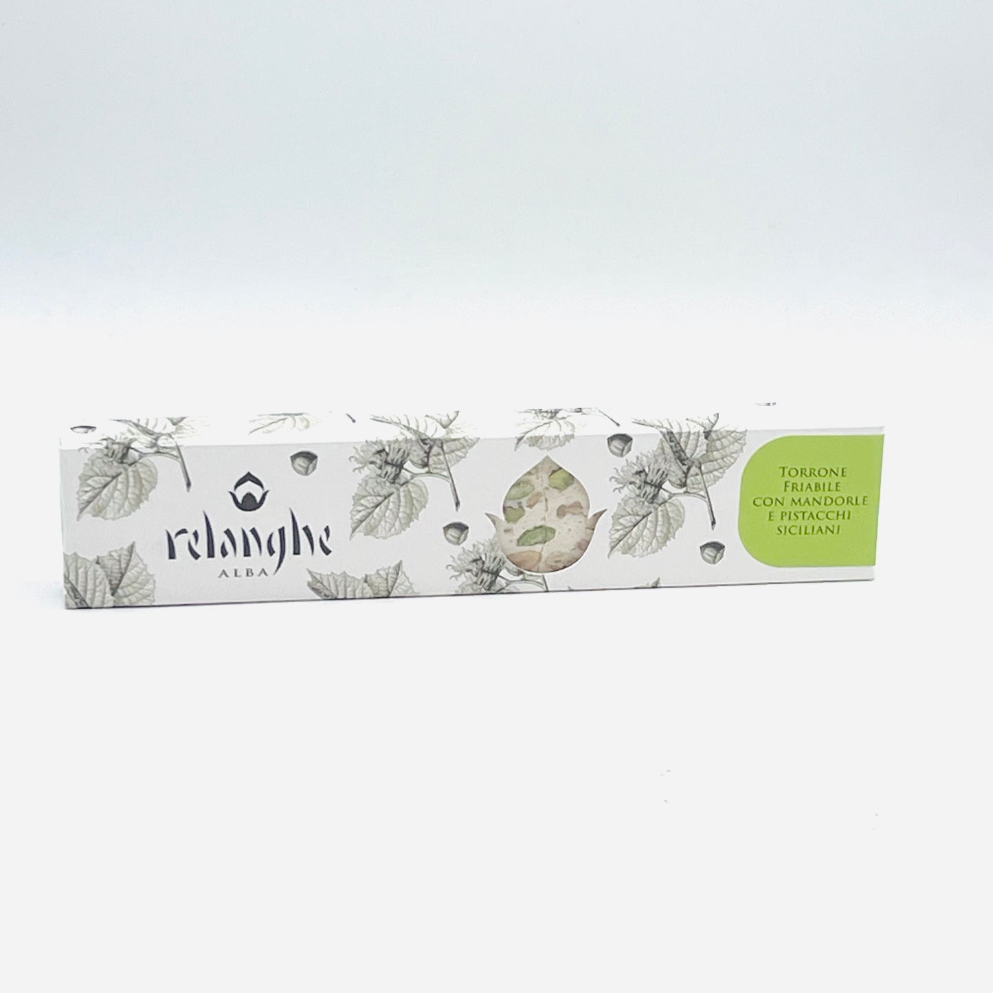 Torrone Nougat mit Pistazien und Mandeln 100g - Relanghe