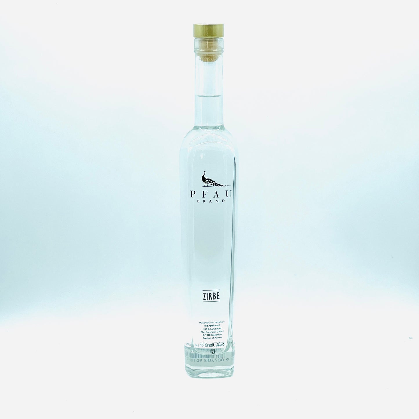 Zirben Brand 0,35L - Pfau Brand