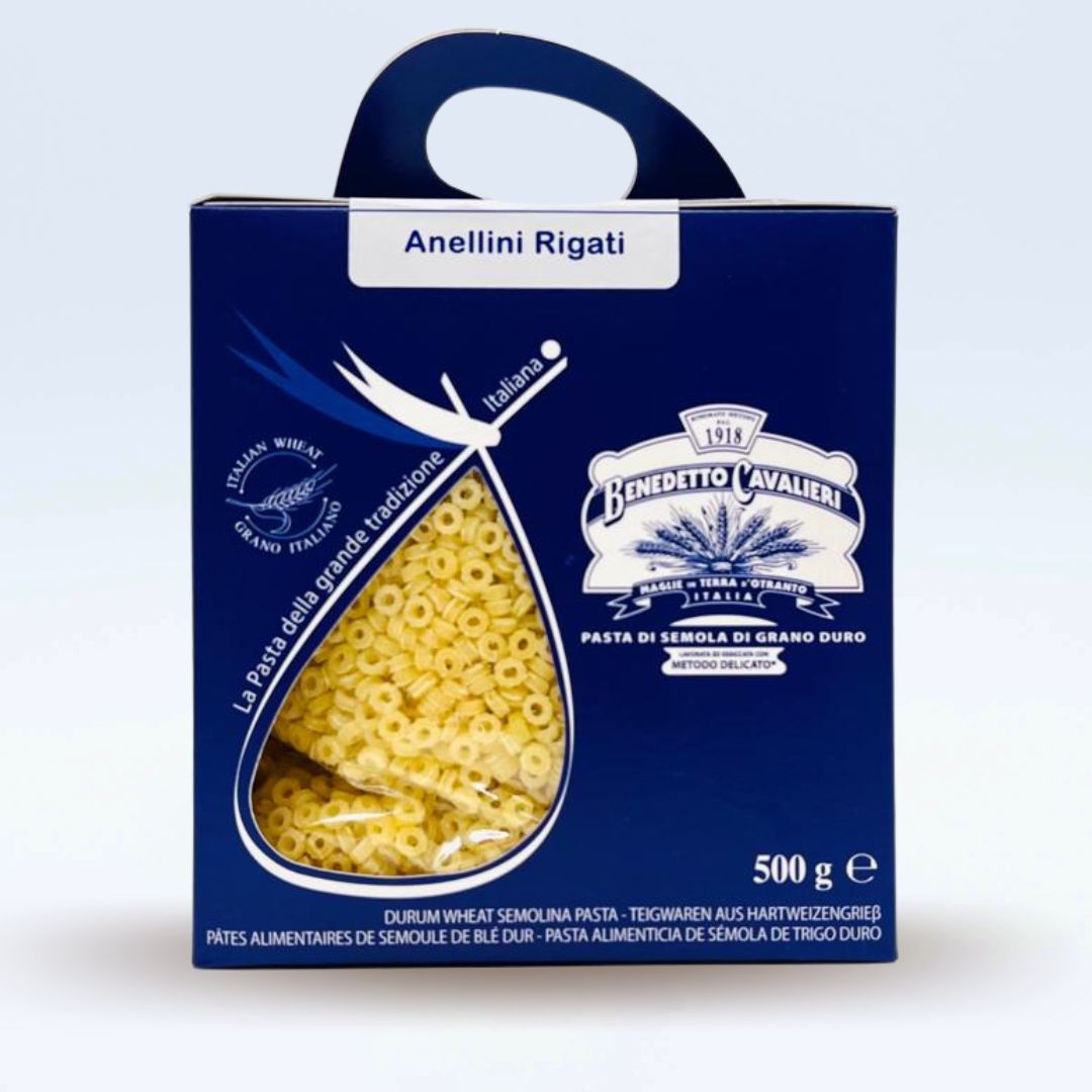 Anellini Rigati 500g - Pasta Benedetto Cavalieri