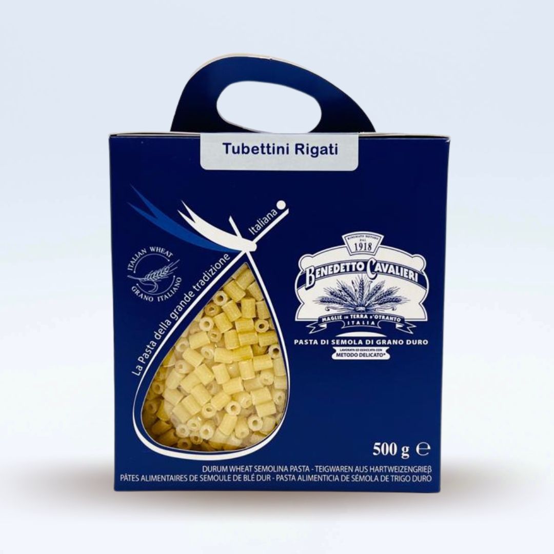 Tubettini Rigati 500g - Pasta Benedetto Cavalieri