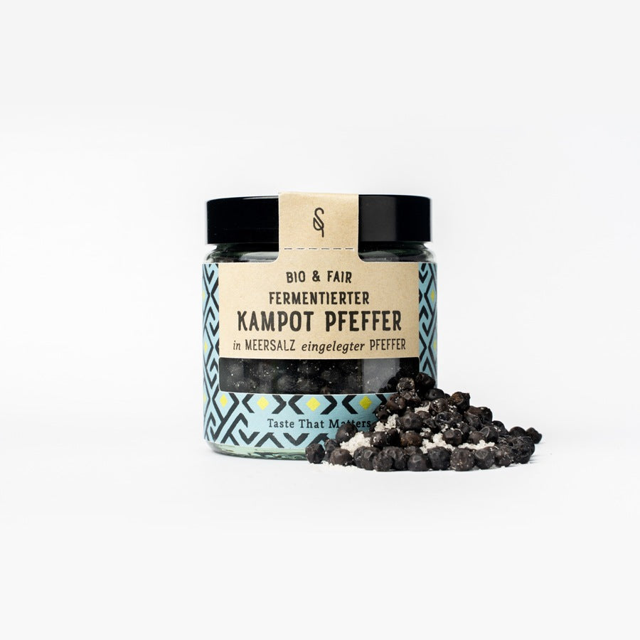Fermentierter Kampot Pfeffer 60g - Soul Spice BIO Gewürze