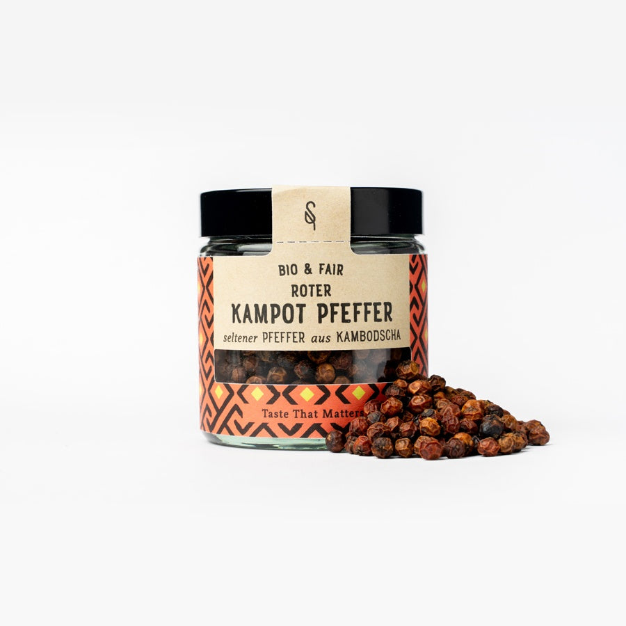 Roter Kampot Pfeffer - Soul Spice BIO Gewürze