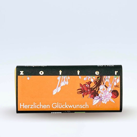 Zotter Schokoladen- Herzlichen Glückwunsch