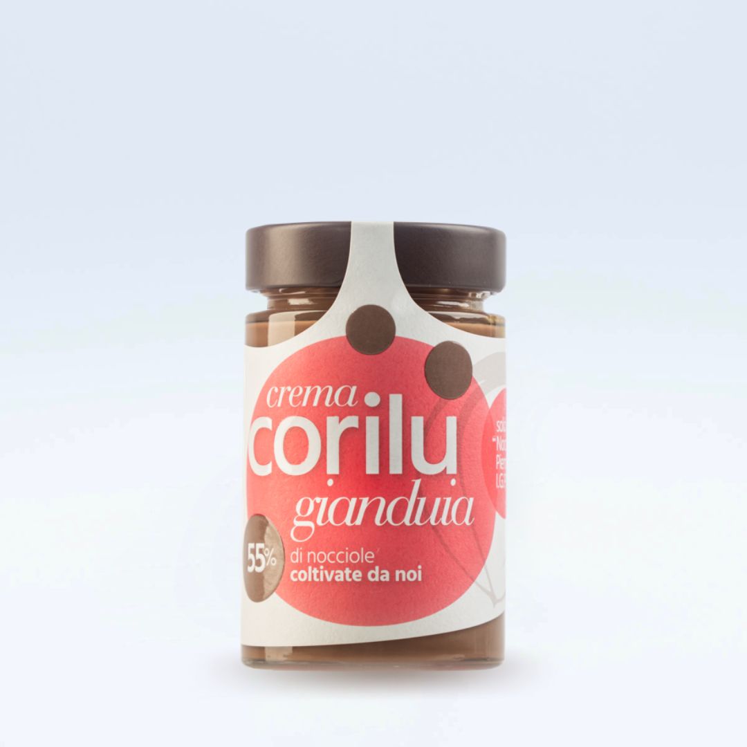 Haselnusscreme mit Gianduja-Schokolade vollmilch - Corilu