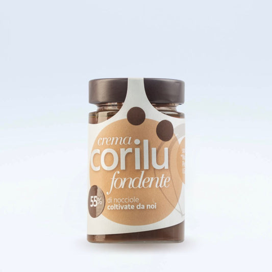 Haselnusscreme mit Gianduja-Schokolade zartbitter - Corilu