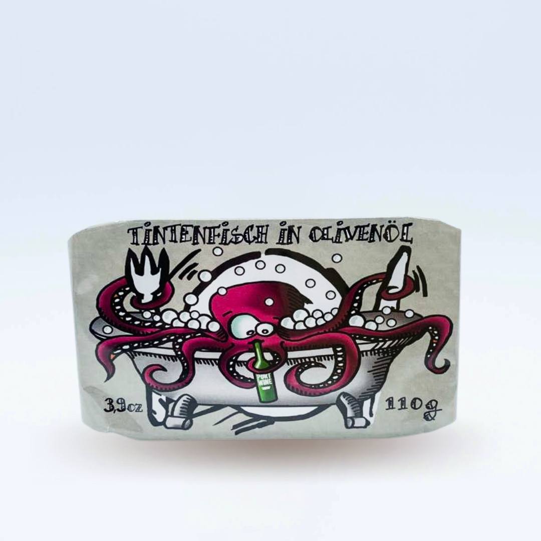 Eingelegte Fischfilets Tintenfisch von Cantara