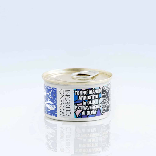 Eingelegter weißer thunfisch Moreno Cedroni tonno