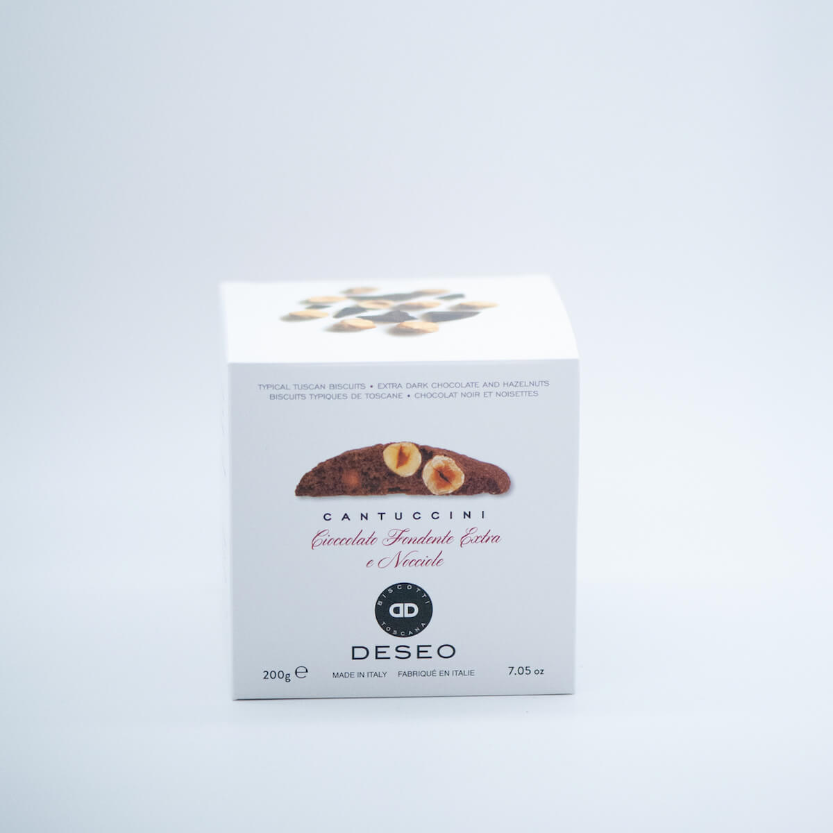 Cantuccini von Deseo aus Italien (Toskana) im Onlineshop von Herwig Ertl in der Sorte Schokolade Haselnuss