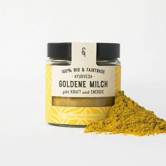 Kurkuma Latte Goldene Milch - Soul Spice BIO Gewürze