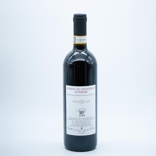 Rotwein Barbera von Mongetto aus Italien bei Herwig Ertl