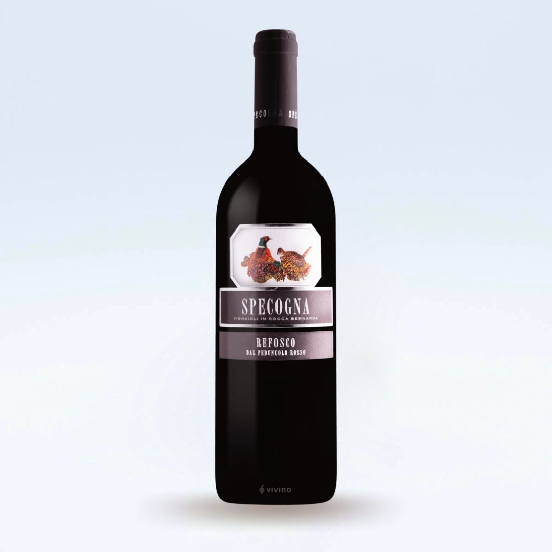 Flasche Wein Refosco Specogna
