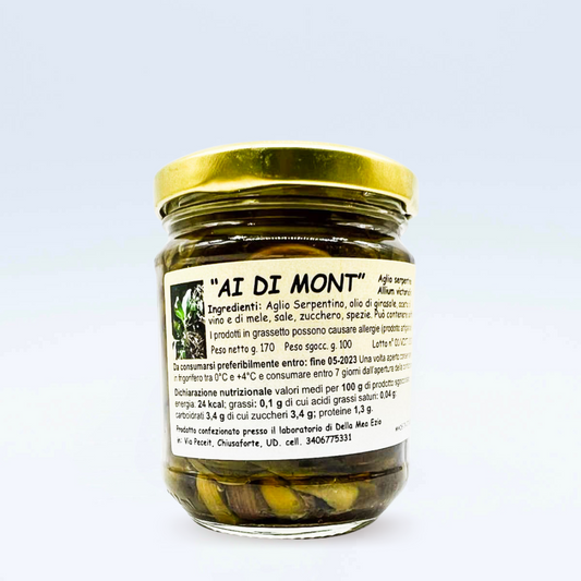 Eingelegter Bergknoblauch - Ai di Mont - Ezio Della Mea