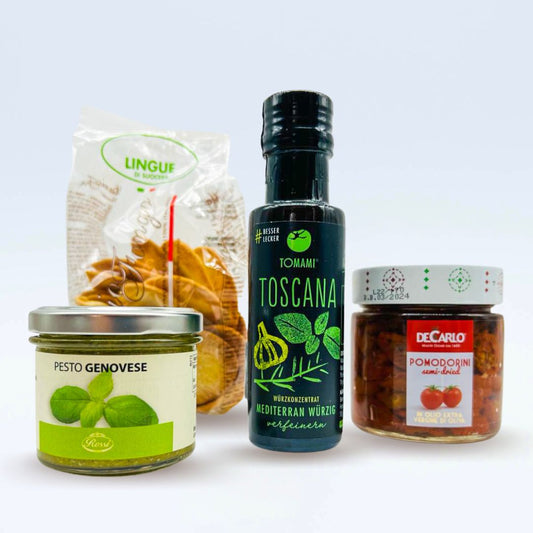 Der Geschmack von feiner Pasta