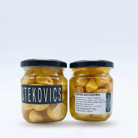 Eingelegte Knoblauchzehen - Stekovics