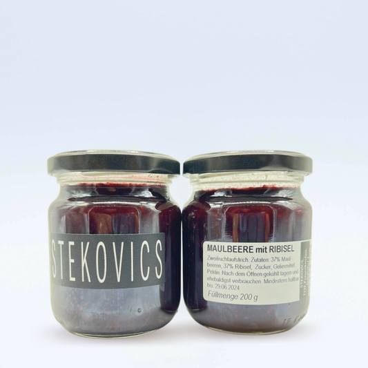 Marmelade Maulbeere-Ribisl - Stekovics