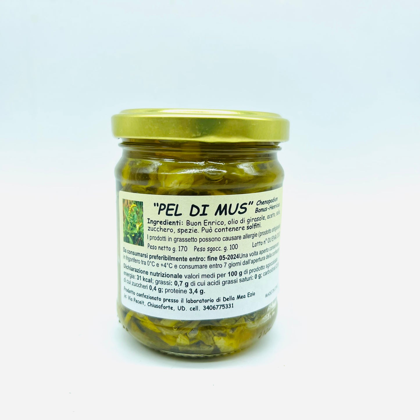 Pel di Mus Wilder Spinat - Ezio della Mea